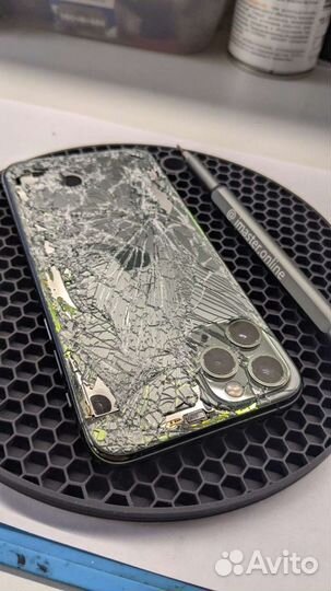 Лазерная замена заднего стекла на iPhone