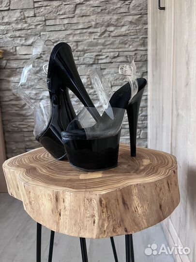 Туфли стрипы двойки