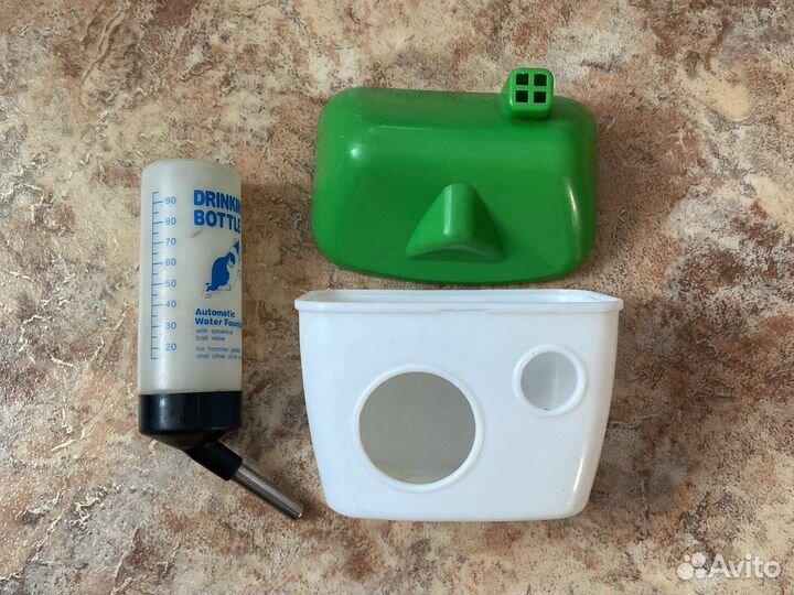 Домик+поилка для грызунов