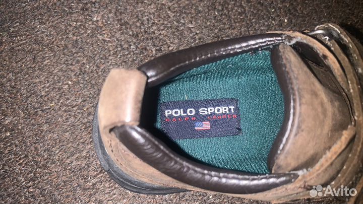 Детские ботинки ralph lauren polo