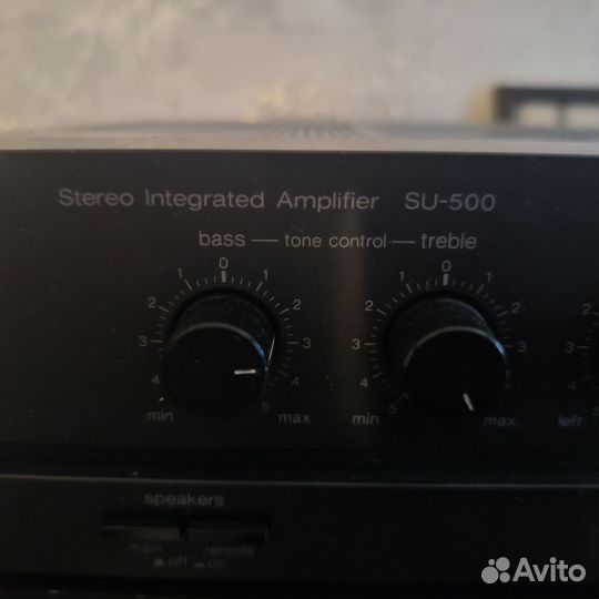 Два усилителя Technics, Dual