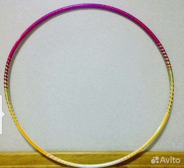 Обмотка обруча для художественной гимнастики