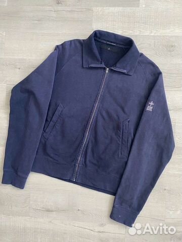 Винтажное зипхуди stone island