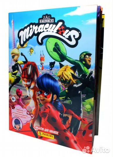 Наклейки Panini Леди Баг и Супер Кот