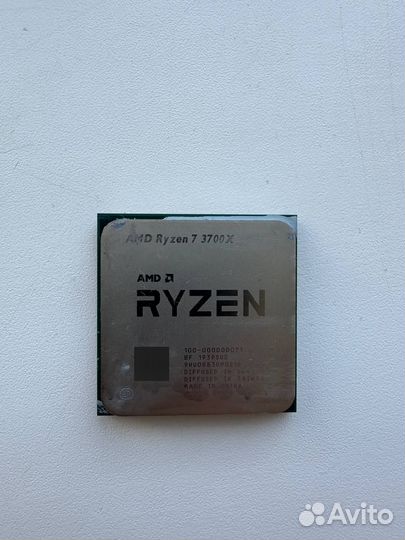 Продаю amd ryzen 7 3700x