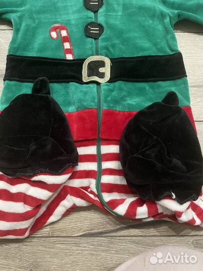 Новогодний костюм для мальчика 74