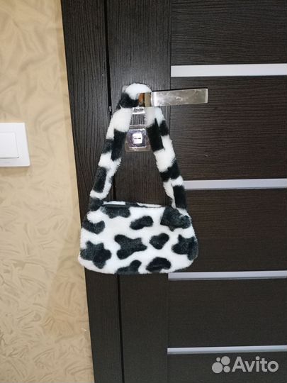 Сумка коровий принт