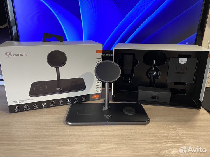 Док станция для техники Apple 3 в 1