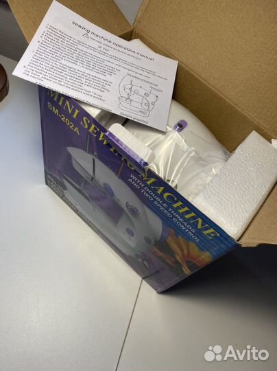 Мини швейная машина новая