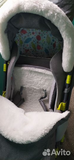 Санки коляска ника 7-3. Бронь