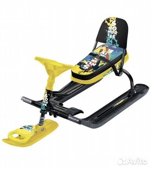 Детский снегокат новый