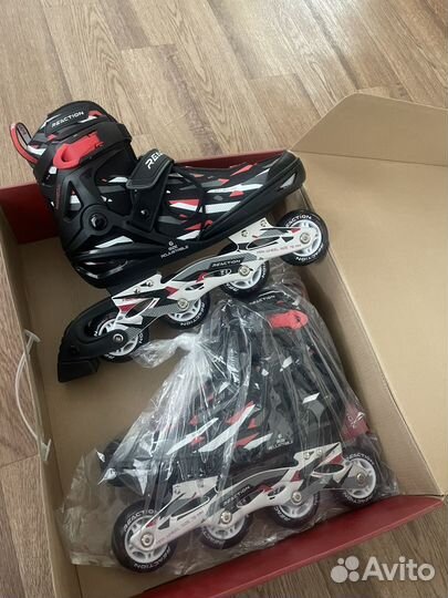 Ролики детские раздвижные размер 36-40