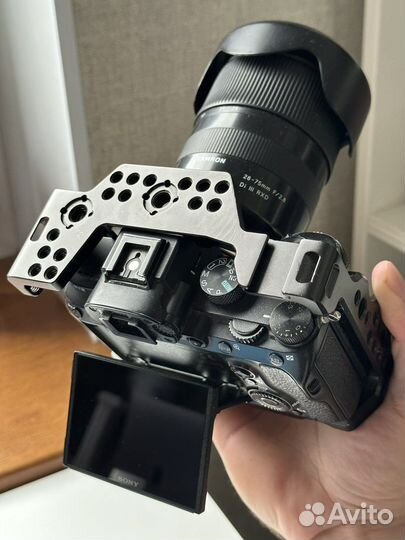 Sony a7 iii + Tamron RXD 28-75 mm + smallrig