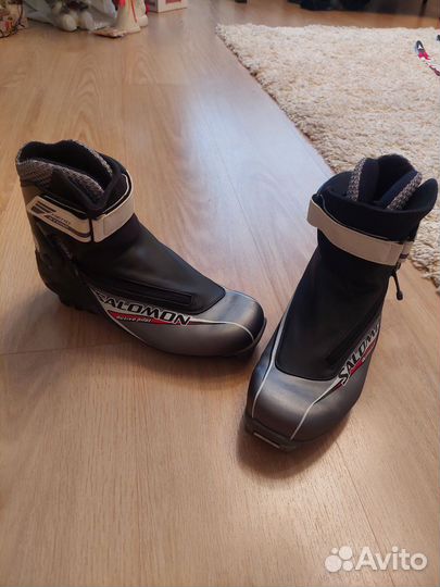 Ботинки salomon для беговых лыж, коньковый стиль