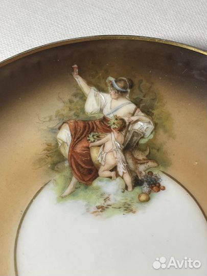 Кофейная пара. Фарфор. Гарднер