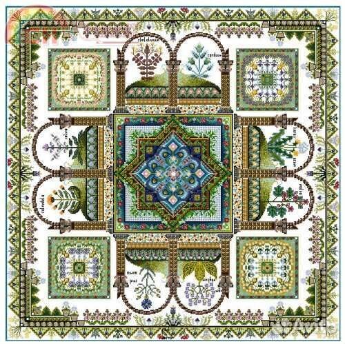 Схемы для вышивки. Мандалы