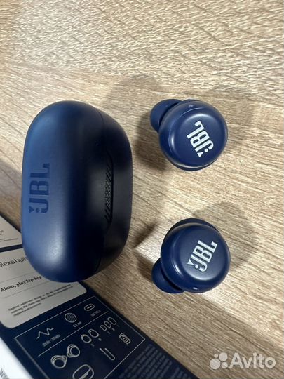 Наушники с классным звуком TWS JBL Live Free NC +