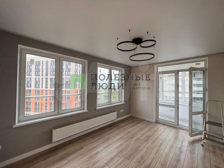 2-к. квартира, 55,4 м², 13/16 эт.