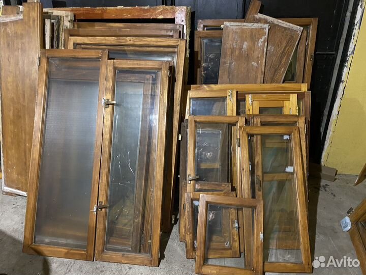 Деревянные окна бу