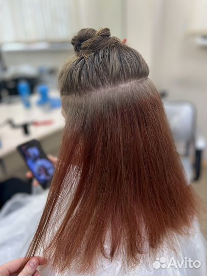 Окраска волос