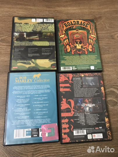 Dvd диски с различными live выступлениями