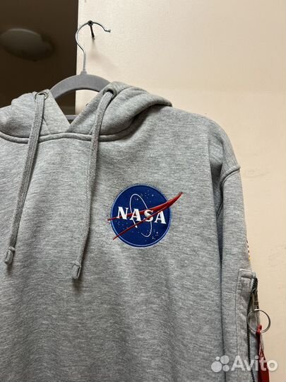 Худи alpha industries nasa