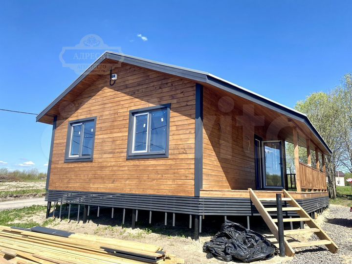 Дом 100 м² на участке 6,8 сот.