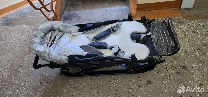 Коляска санки