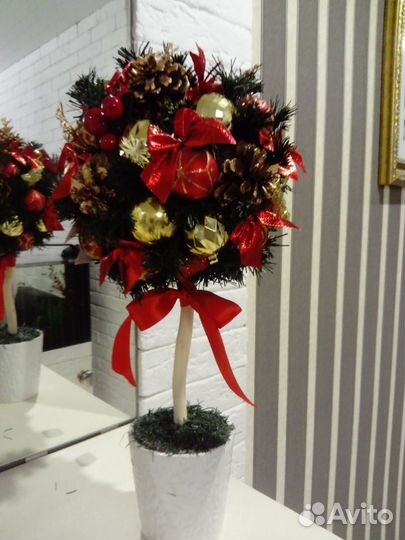 Новогодний топиарий