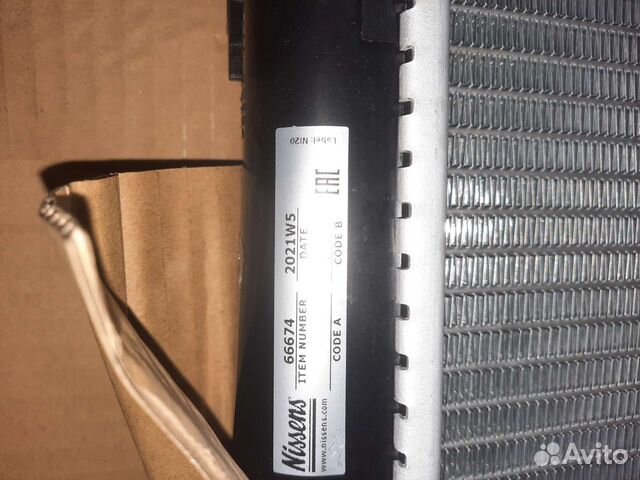 Радиатор hyundai elantra