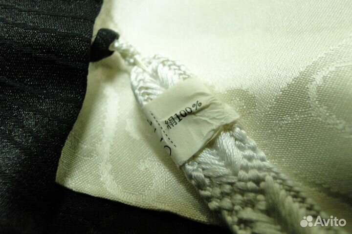 Шелковое японское кимоно ручной работы