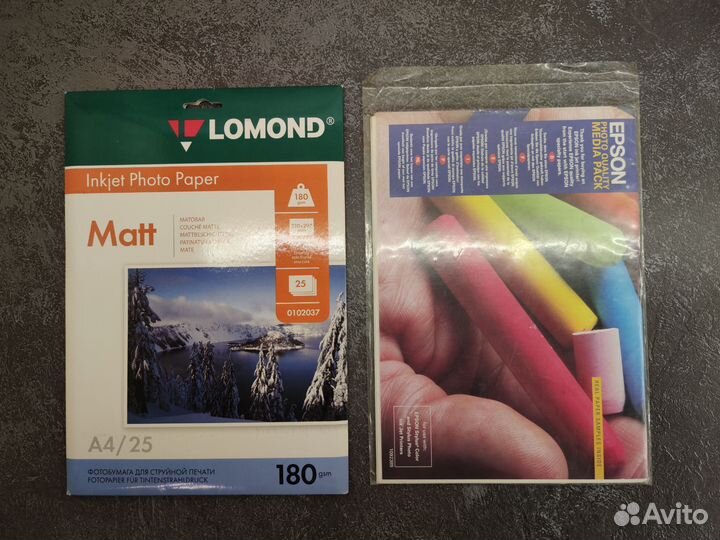 Фотобумага А4 Lomond Epson