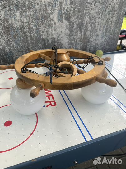 Люстра тематическая деревянная