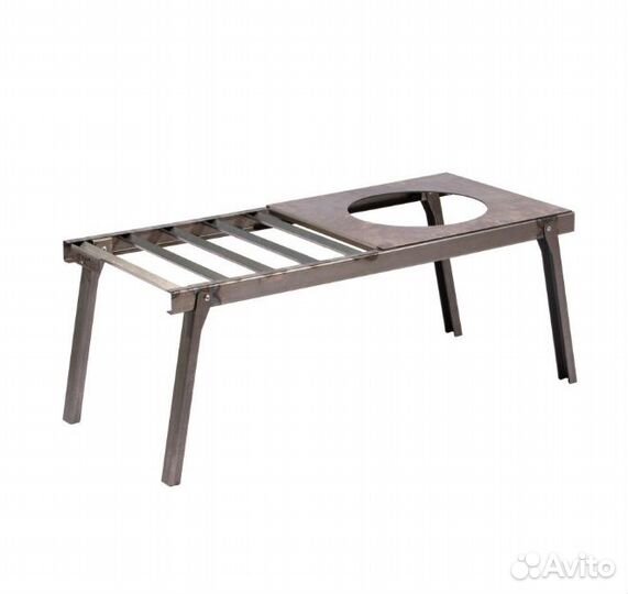 Решетка костровая Следопыт с подставкой под казан