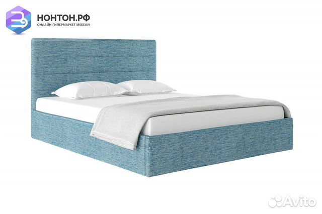 Кровать Диана бирюзовая