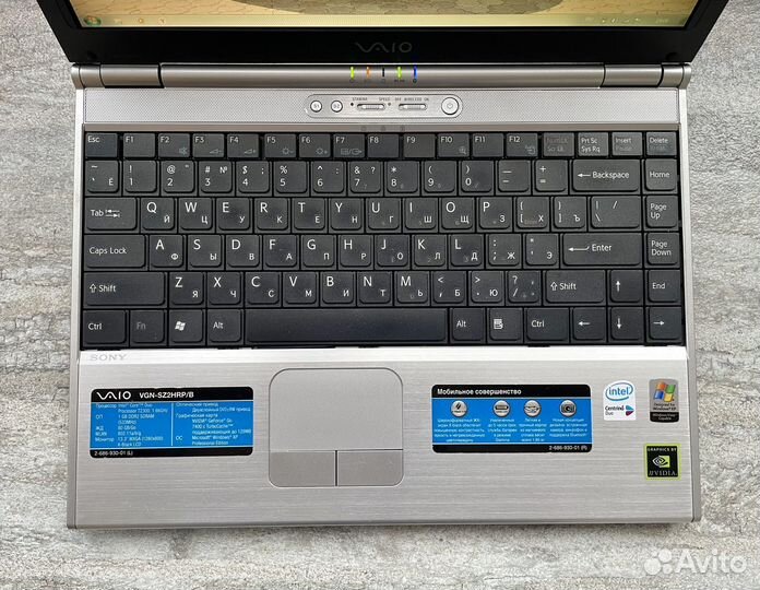 Sony VGN SZ2HRP/B