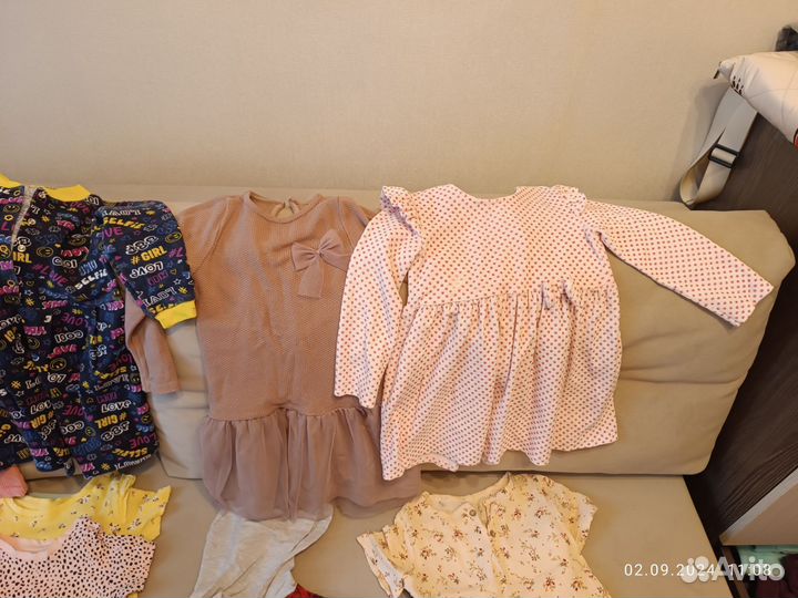 Пакет одежды для девочки 86-98
