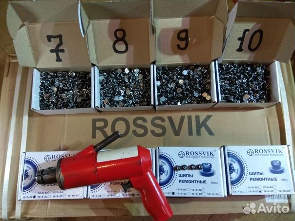 Автошипы для дошиповки, автошип шип Rossvik PRO