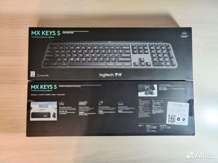 Клавиатура Logitech MX Keys S (новая, RUS)