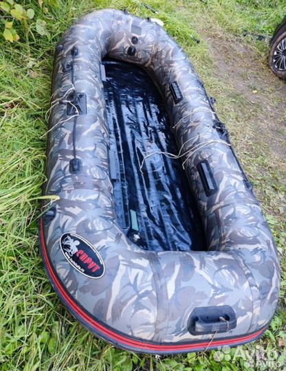 Лодка надувная двухместная бу