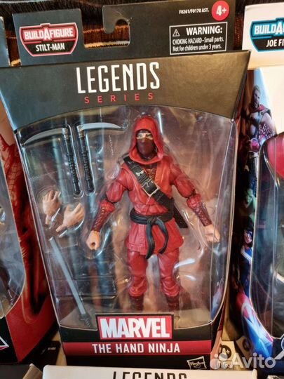 Фигурки Marvel legends разные с бафами