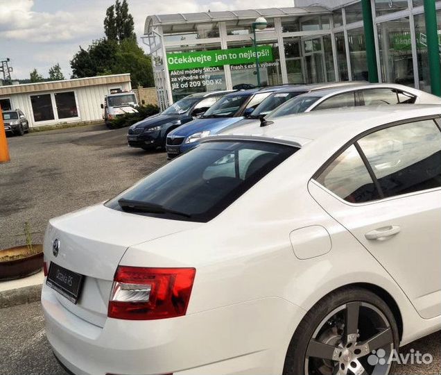 Спойлер (дефлектор) заднего стекла для Octavia A7