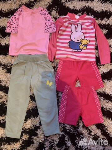 Детские вещи пакетом для девочек 92-104