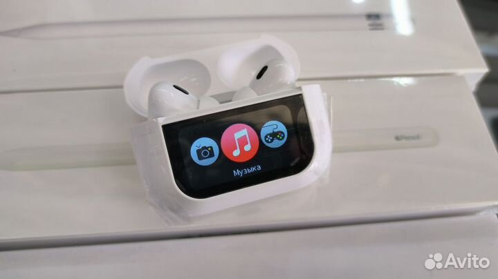 Наушники AirPods Pro 2 c активным экраном