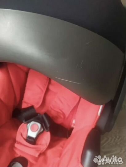 Автолюлька stokke izi go + боковая защита