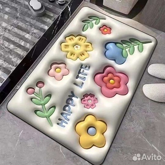 Коврик для ванной 3d