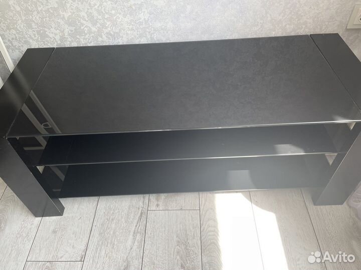 Тумба под телевизор бу стеклянная