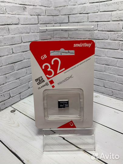 Карта памяти MicroSD 32 гб