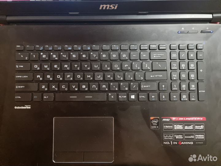 Игровой ноутбук GTX i5 16GB SSD 17,3 17