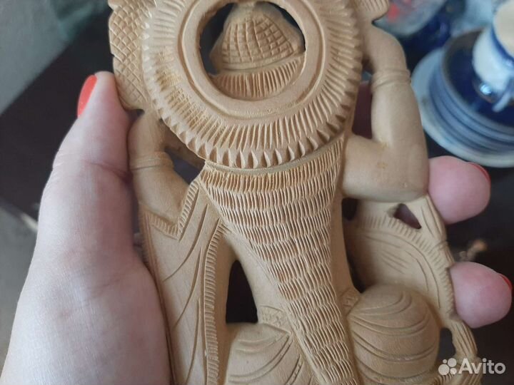 Статуэтка Тара спасительница (дерево, Тибет)